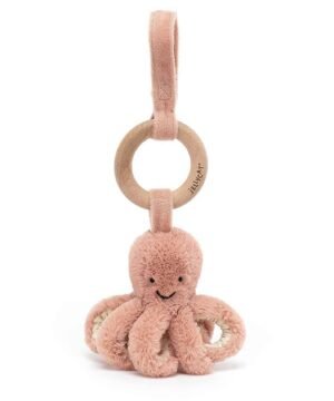 Odell Octopus Wooden Ring, Jellycat