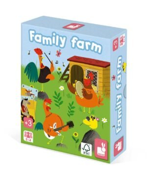 Jeu De 7 familles Farm, Janod