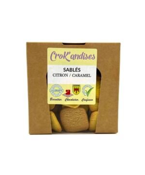 Sablés Citron / Caramel, Crok'andises.