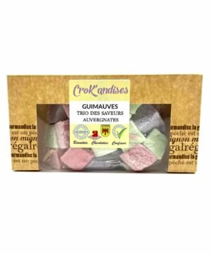 Guimauves Trio Des Saveurs Auvergnates 200Gr, Crok’andises.