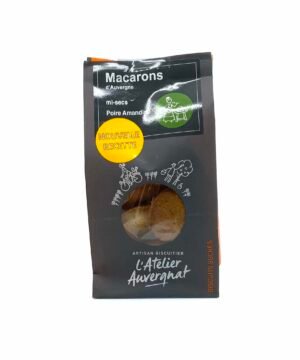 Macarons Mi-Secs Poire Amandine140g, L'Atelier Auvergnat.