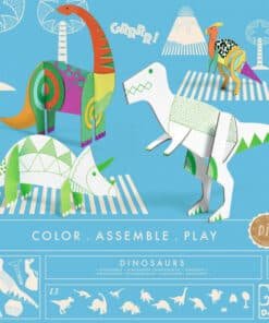 Color Assemble Dinosaures, Djeco.