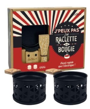 Coffret Raclette à la Bougie J'Peux Pas, Cookut.