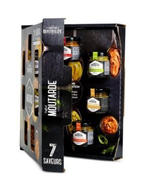 Coffret Dégustation Moutardes , Le Comptoir de Mathilde.