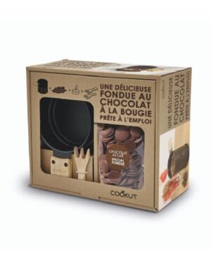 Coffret Fondue au Chocolat à la Bougie, Cookut.