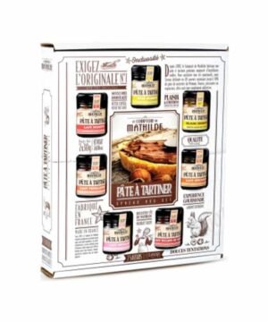 Coffret Semainier Pâtes à Tartiner, Le Comptoir de Mathilde