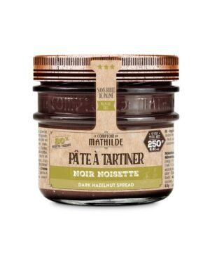 pâte à Tartiner 250gr Noir Noisette , Le Comptoir de Mathilde.