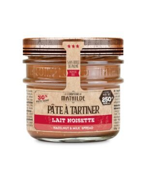 Pâte à Tartiner 250gr Lait Noisette , Le Comptoir de Mathilde.