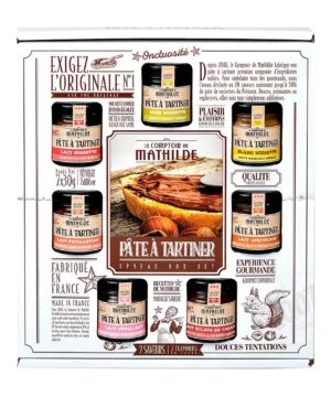 Coffret Semainier Pâtes à Tartiner, Le Comptoir de Mathilde