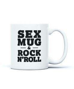 Mug "Sex Mug & Rock'n Roll", Derrière la Porte