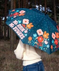Parapluie "No Rain No Flowers"
