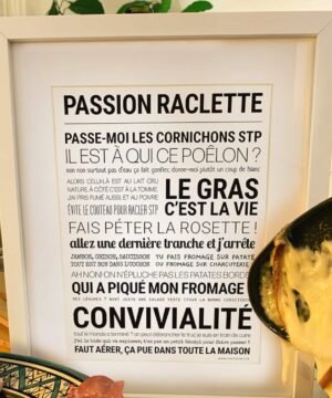 AFFICHE PASSION RACLETTE