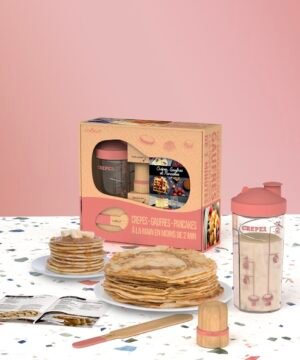 Coffret Shaker à Crêpes, Pancakes et Gaufres