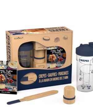 Coffret Shaker à Crêpes, Pancakes et Gaufres