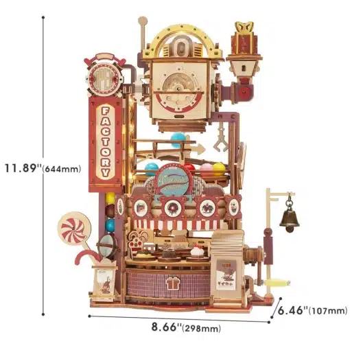 Puzzle 3D Fabrique de Chocolats , Robotime