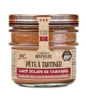 Pâte à Tartiner 250gr Lait Noisettes Eclats de Caramel