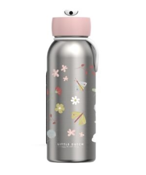 Gourde isotherme 350 ml Flowers & Butterflies, Little Dutch