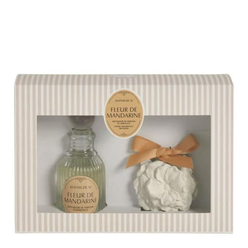 Coffret Diffuseur Fleur de Mandarine, Mathilde M