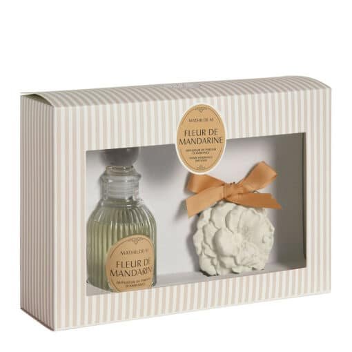 Coffret Diffuseur Fleur de Mandarine, Mathilde M