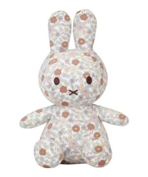 Miffy Peluche Vintage Little Flowers 35 cm, Little Dutch