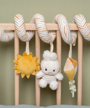 Miffy spirale d'activités Vintage Sunny Stripes, Little Dutch