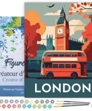 Peinture au Numéro sur Châssis Londres