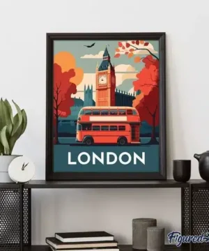 Peinture au Numéro sur Châssis Londres