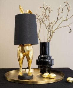 Lampe Bunny Or-Noir, Werner Voss