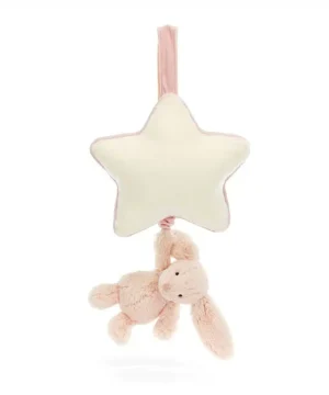 Bashful Blush Bunny Musical, Jellycat