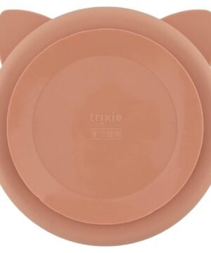 Assiette Compartimentée en Silicone Mrs Cat, Trixie