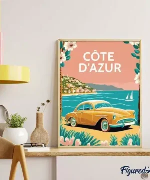 Peinture au Numéro sur Châssis Cote d'Azur