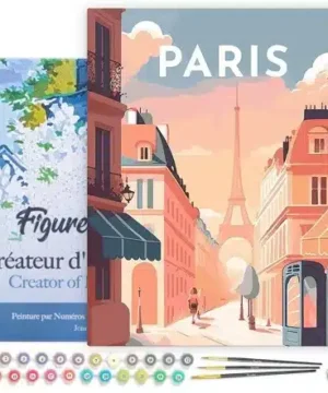 Peinture au Numéro sur Châssis Paris