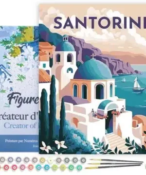 Peinture au Numéro sur Châssis Santorin