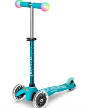 Trottinette 3 roues Mini Micro Mobility - Deluxe Magic Aqua