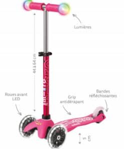 Trottinette 3 roues Mini Micro Mobility - Deluxe Magic Rose