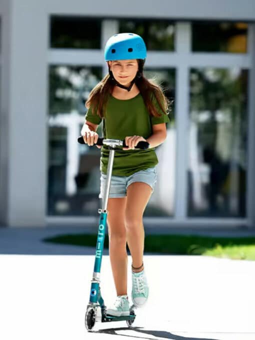 Trottinette enfant Micro Mobility - Sprite Bleu Pétrole LED