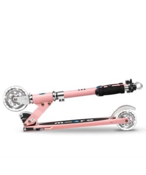 Trottinette enfant Micro Mobility - Sprite Néon Rose LED