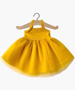 Gordis – Tutu Rosella jersey moutarde et tulle ambre, Minikane