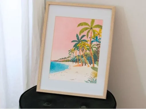 peinture au numéro bora bora