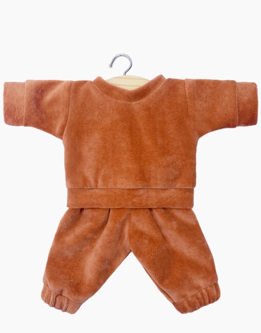 Gordis – Ensemble Liam en velours nikky camel, Minikane