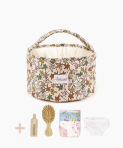 Panier Nursery Colomba et ses 4 accessoires, Minikane