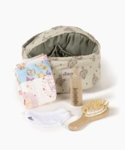 Panier Nursery Fleurs des champs et ses 4 accessoires, Minikane