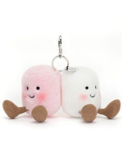 Amuseables Pair of Marshmallows Bag Charm, Jellycat