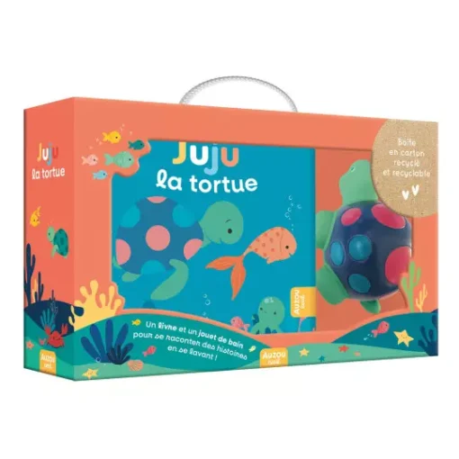 livre de bain juju la tortue