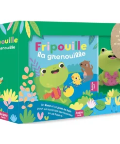 livre de bain fripouille la grenouille