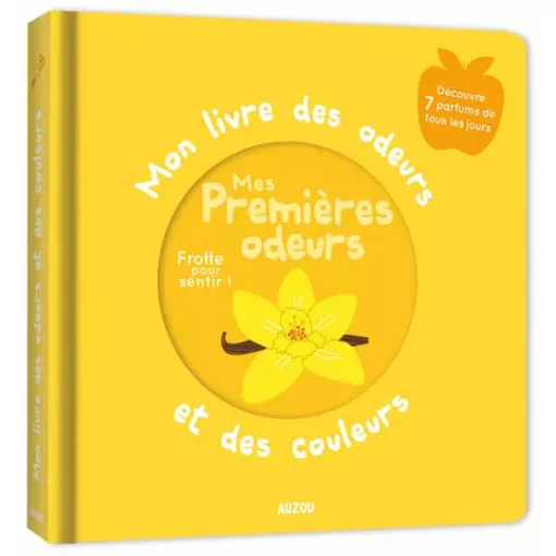 Livre Les Odeurs et Couleurs "Mes Premières Odeurs"