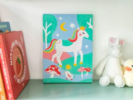 Peinture au Numéro Kids Licorne et Piou, La Petite Epicerie