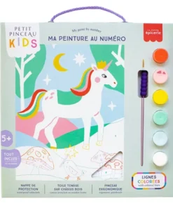 Peinture au Numéro Kids Licorne et Piou, La Petite Epicerie