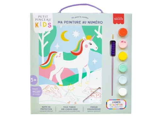 Peinture au Numéro Kids Licorne et Piou, La Petite Epicerie