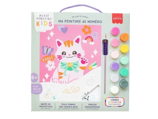 Peinture au Numéro Kids Maneki Neko, La Petite Epicerie